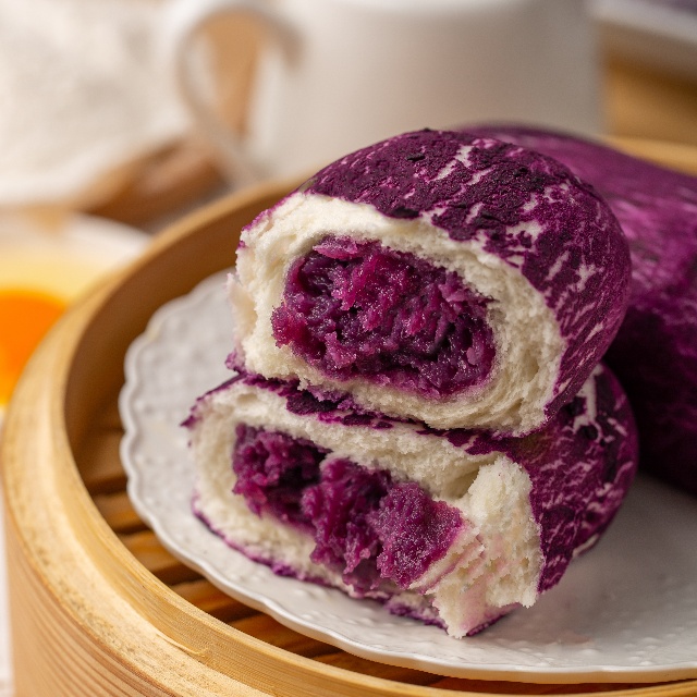 Purple Potato Bun（Milk Flavor）